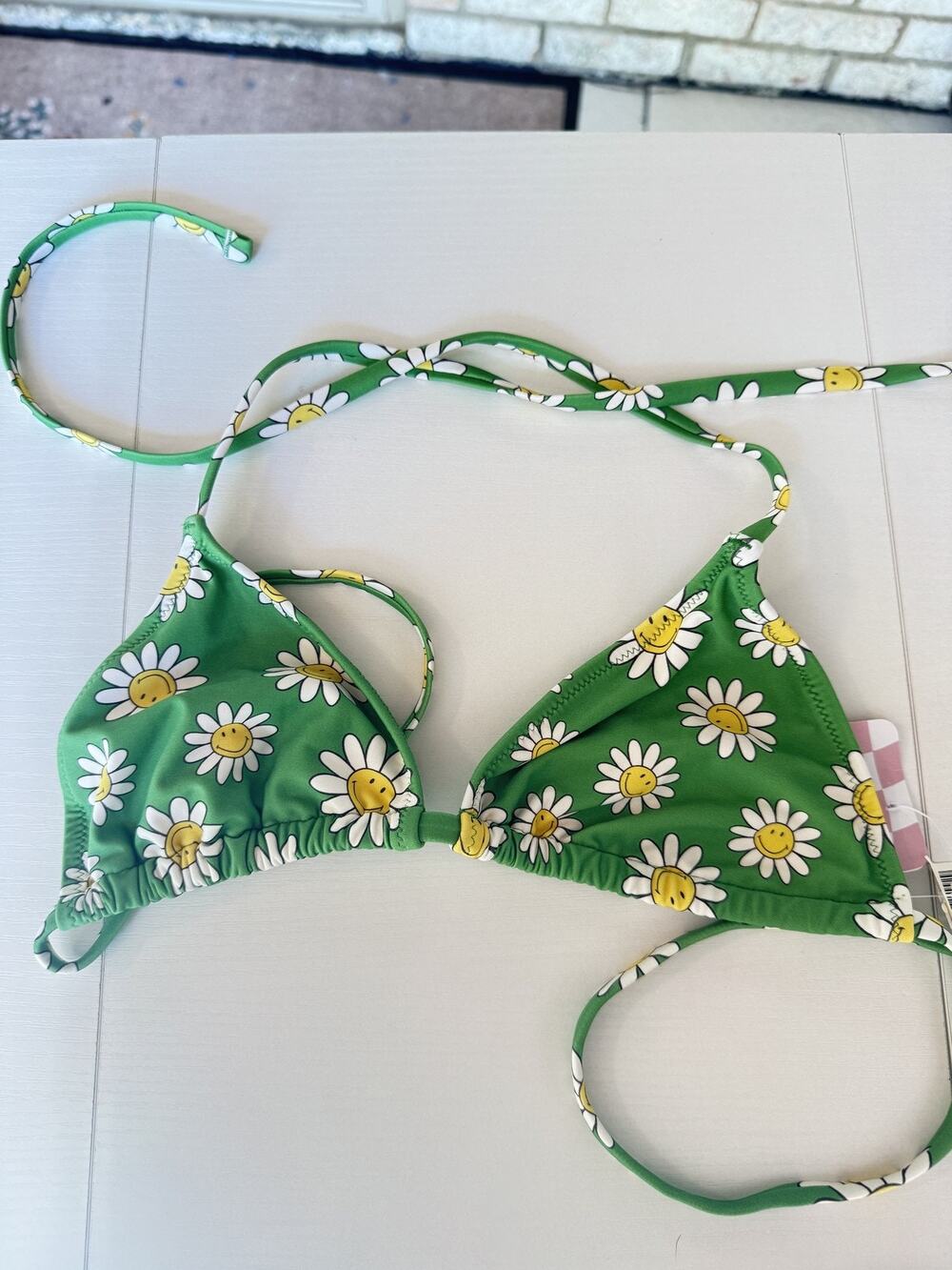 Aerie Bikini Top Green Size Xs - Picture 1 of 2